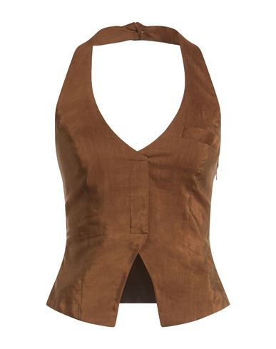 Hanita Top Mujer Marrón XXS Mujer
