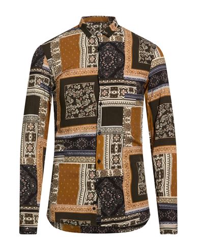 Camisa Hombre Verde oscuro M Hombre