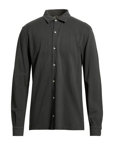 Bl'ker Man Shirt Lead Size 3xl Cotton In Green