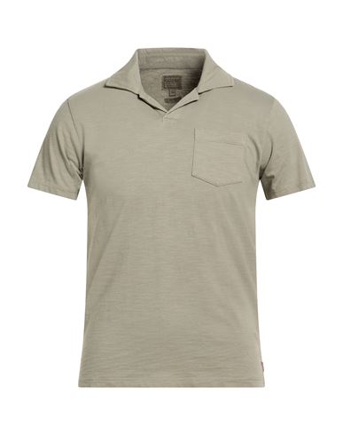 Guess Man T-shirt Sage Green Size S Cotton