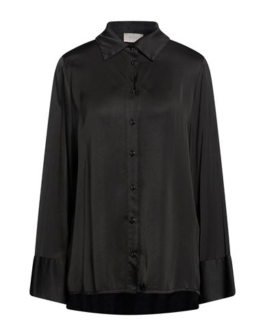 Vicolo Woman Shirt Black Size S Viscose