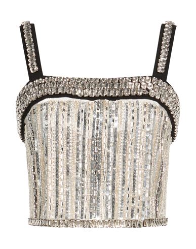 Top Mujer Plata 34,36,38,40,42 Mujer