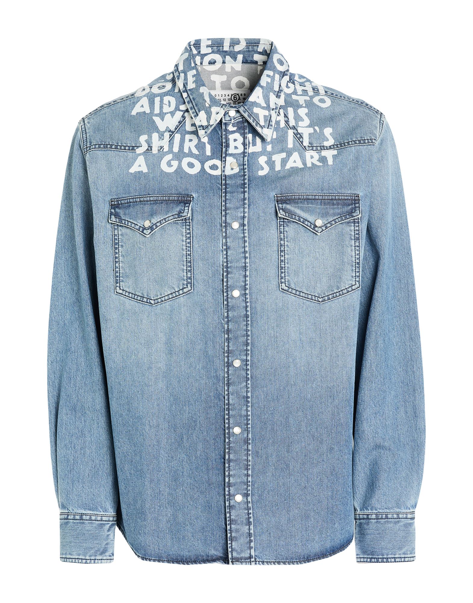  Mm6 Maison Margiela - Tops - Jeanshemden - On Yoox.com 