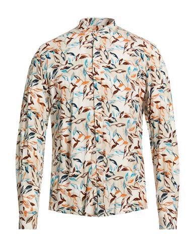Camisa Hombre Beige L,S,XXL Hombre