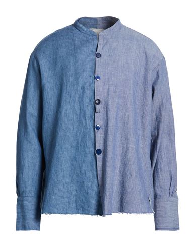 Hemd Herren Blau 3 Herren