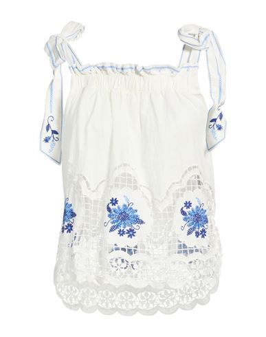 Farm Rio Top Mujer Blanco M Mujer