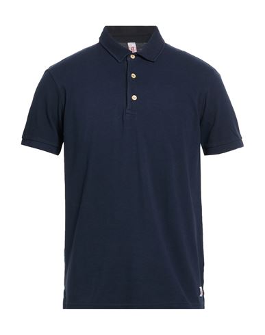Bob Man Polo Shirt Midnight Blue Size L Cotton