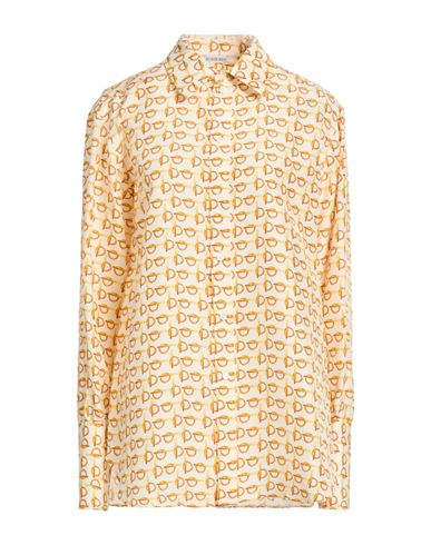 Alberta Ferretti Woman Shirt Ivory Size 6 Silk In Neutral