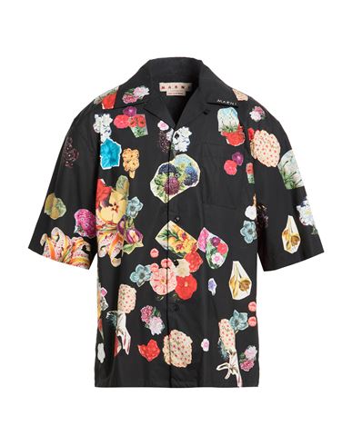 Marni Camisa Hombre Negro 44 Hombre