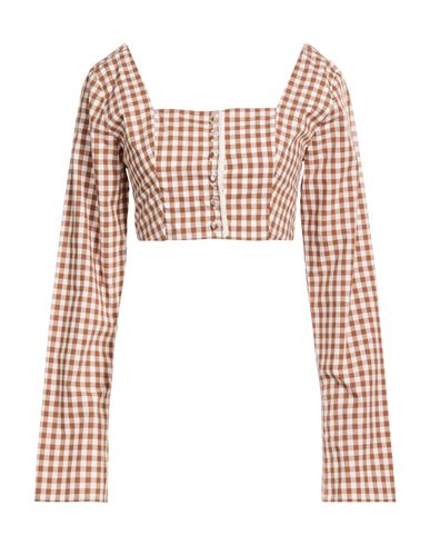 Top Mujer Marrón M,XS Mujer