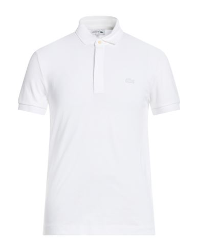 Lacoste Polo Hombre Blanco 3 Hombre