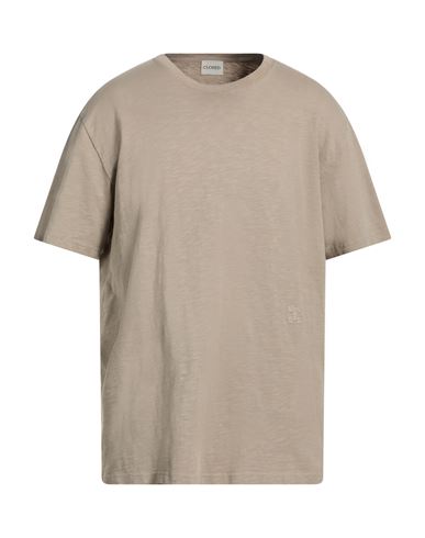 Closed Man T-shirt Grey Size Xl Organic Cotton In Gray