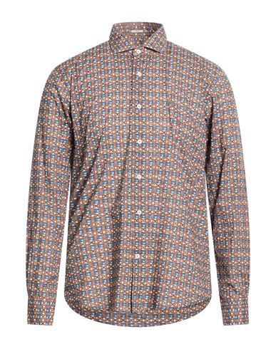 Camisa Hombre Marrón 40,42 Hombre