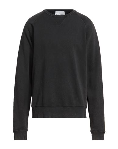 Closed Man Sweatshirt Black Size L Organic Cotton