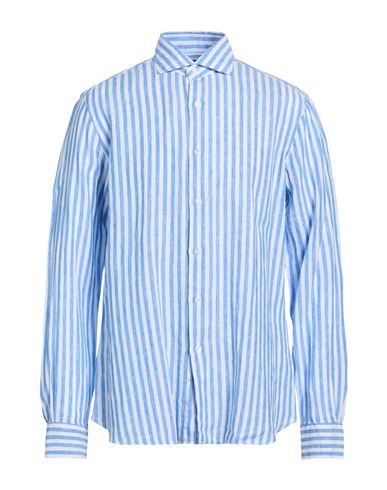 Hemd Herren Azurblau 44 Herren