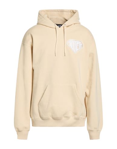 Iuter Man Sweatshirt Cream Size L Cotton In White