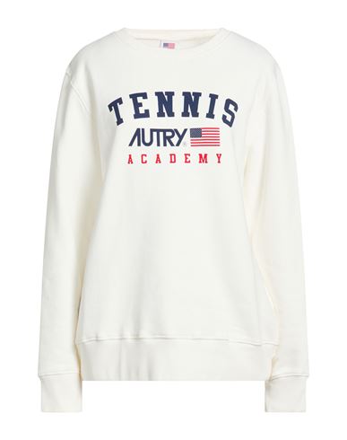 Autry Woman Sweatshirt White Size L Cotton