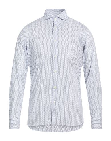 Agho Man Shirt Blue Size 15 Cotton