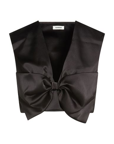SANDRO Top Damen Schwarz 3 Damen