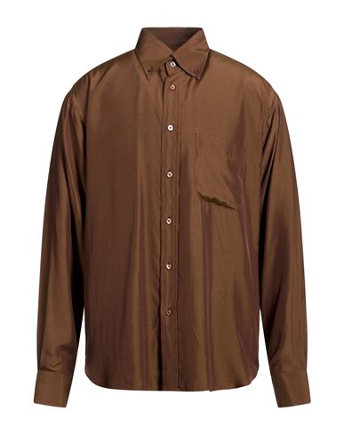 Camisa Hombre Marrón 39,40,41,42,43,44,45 Hombre