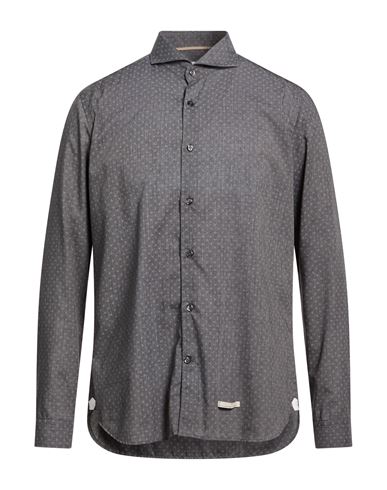 Hemd Herren Braungrau 40 Herren