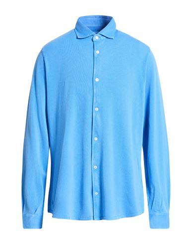 Hemd Herren Azurblau 56 Herren