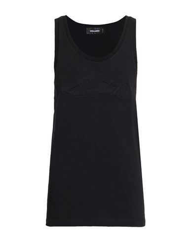 Dsquared2 Icon Man Tank Top Black Size L Cotton