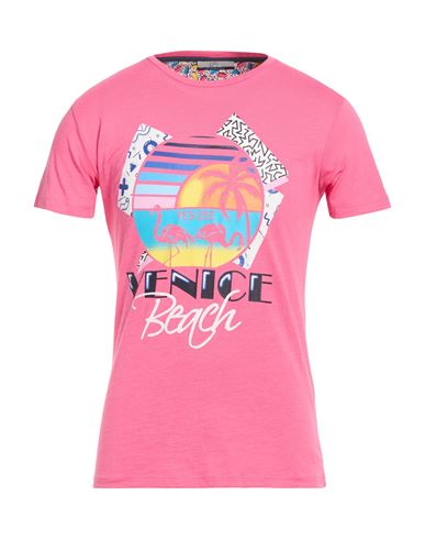 Camiseta Hombre Rosa M Hombre