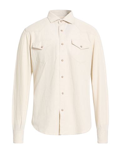 Camisa Hombre Beige 38 Hombre