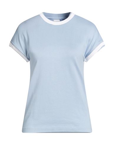 Eleventy Woman T-shirt Light Blue Size S Cotton