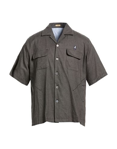 Hemd Herren Braungrau 2,3,4,5 Herren
