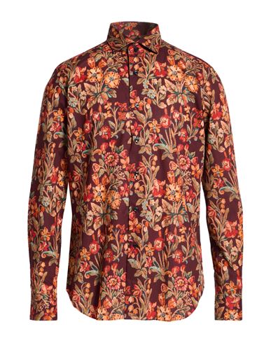 Camisa Hombre Burdeos 43 Hombre
