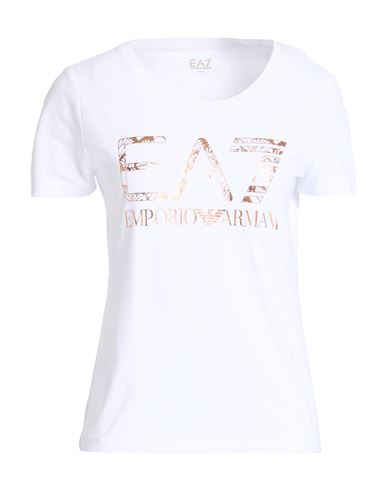 Ea7 Camiseta Mujer Blanco M Mujer