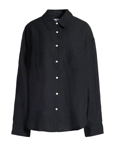 Colorful Standard Woman Shirt Black Size M Linen