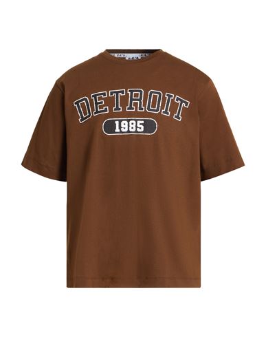 Camiseta Hombre Marrón chocolate S,XL Hombre