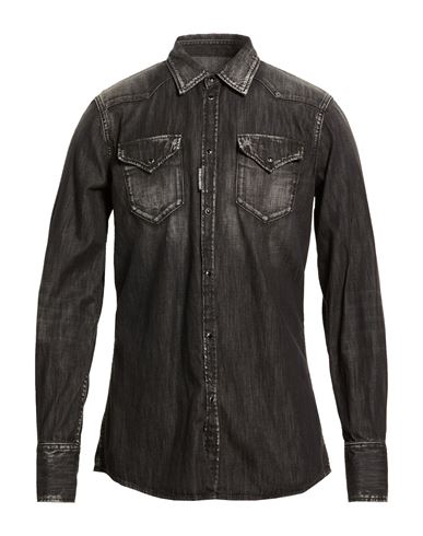 Jeanshemd Herren Schwarz 44,46,48,50 Herren