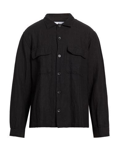 Camisa Hombre Negro L,S Hombre