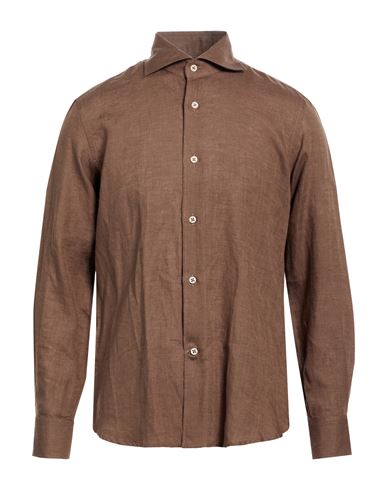 Camisa Hombre Marrón 41,42,43 Hombre