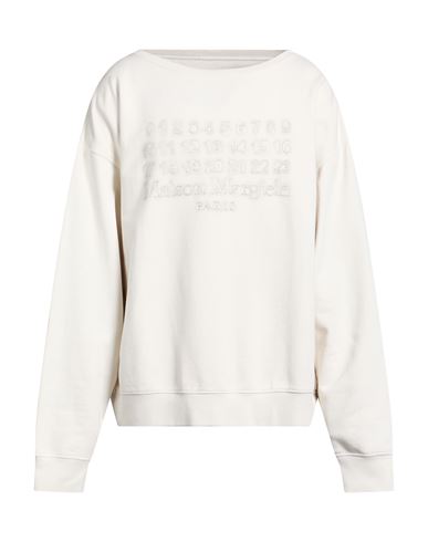 Sweatshirt Herren Off white L,S Herren