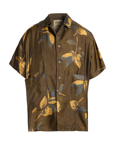 Camisa Hombre Marrón L Hombre