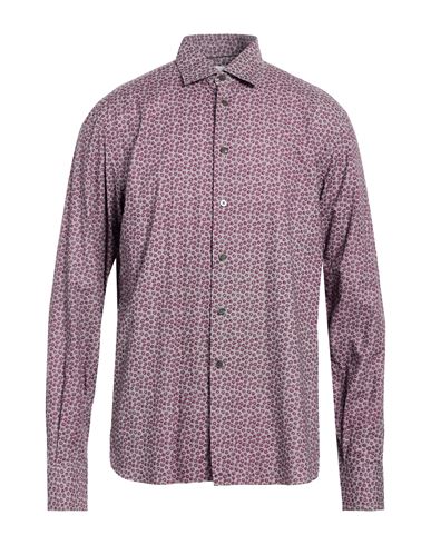 Hemd Herren Pflaume 40,43 Herren