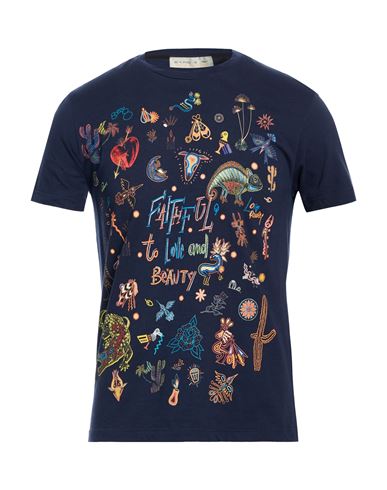 T-shirts Herren Marineblau S Herren