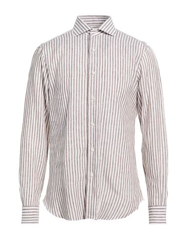 Camisa Hombre Café 39,40,41,42,43 Hombre