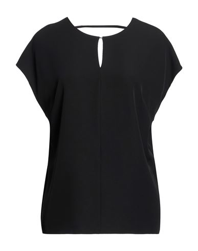 Meimeij Woman Top Black Size 4 Polyester, Elastane