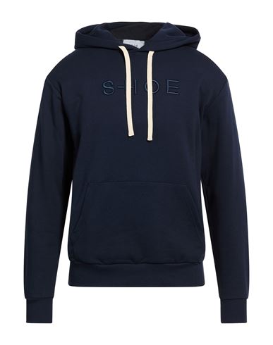 Shoe® Shoe Man Sweatshirt Navy Size Xl Cotton In Blue
