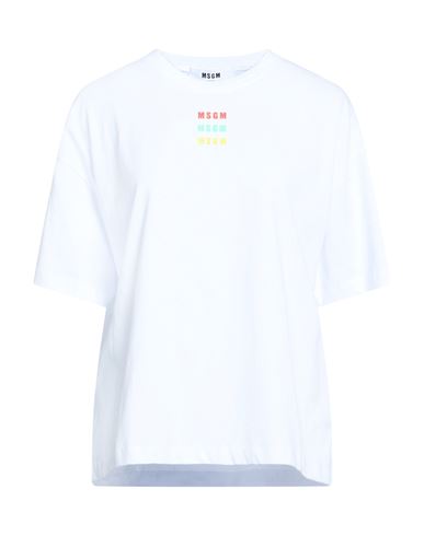 MSGM T-shirts Damen Weiß XS Damen