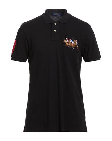 POLO Poloshirt Herren Schwarz XL Herren