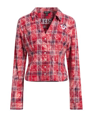 Camisa Mujer Rojo M Mujer