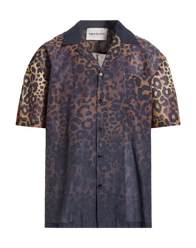 Camisa Hombre Marrón 50,52 Hombre