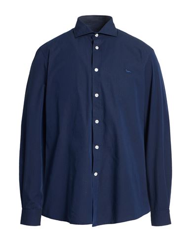 Camisa Hombre Azul marino L Hombre